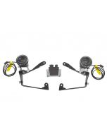 Set of LED auxiliary headlights fog right/full beam headlight left for Honda CRF1000L Africa Twin / CRF1000L Adventure Sports