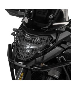 Headlamp guard black with quick release fastener for BMW F900GS *OFFROAD USE ONLY*